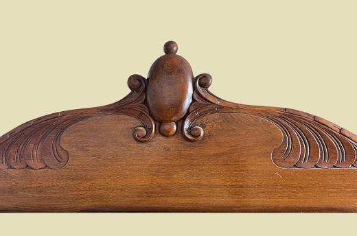 Antiker Kleiderschrank ORIGINAL Jugendstil Gründerzeit Aufsatz von 1880-1920