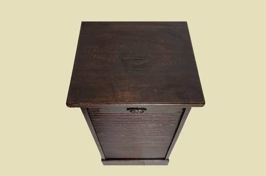 1920er Rolladenschrank ANTIK Jugendstil Art Deco Klavier Notenschrank von 1920