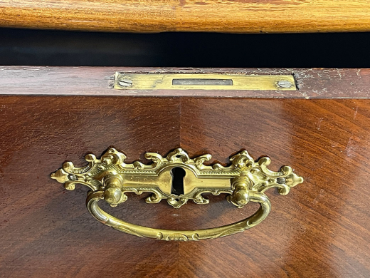 1840er Kommode ANTIK Louis Philippe Mahagoni Schrank Sideboard von 1840