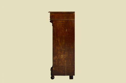 1880er Vertiko ANTIK Gründerzeit Nußbaum Kommode Schrank von 1880