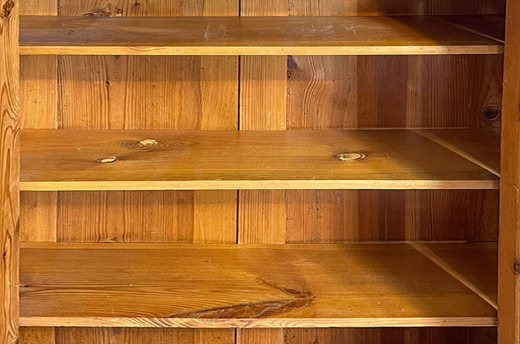 1880er HANDPOLIERT Vertiko ANTIK Gründerzeit Nußbaum Kommode Schrank von 1880