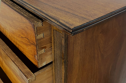 Kommode ANTIK Gründerzeit Nußbaum Herrenkommode Schrank von 1880