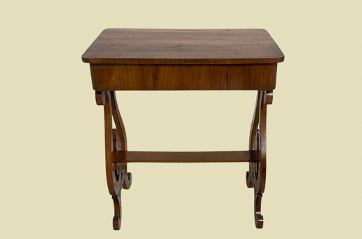 1820er Nähtisch ANTIK Biedermeier Kirschholz Tisch Beistelltisch von 1820