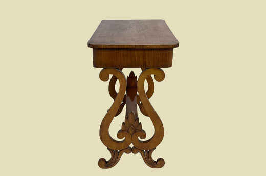 1820er Nähtisch ANTIK Biedermeier Kirschholz Tisch Beistelltisch von 1820