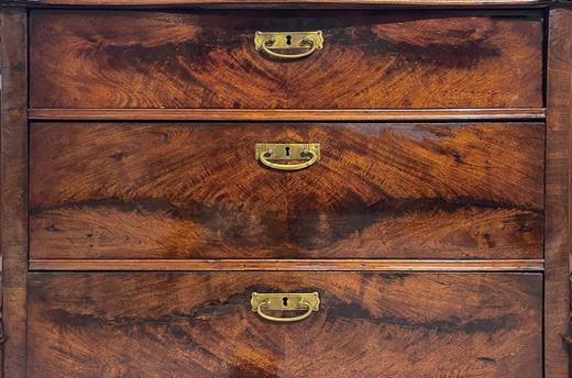 Kommode ANTIK Louis Philippe Mahagoni Schrank Sideboard von 1840