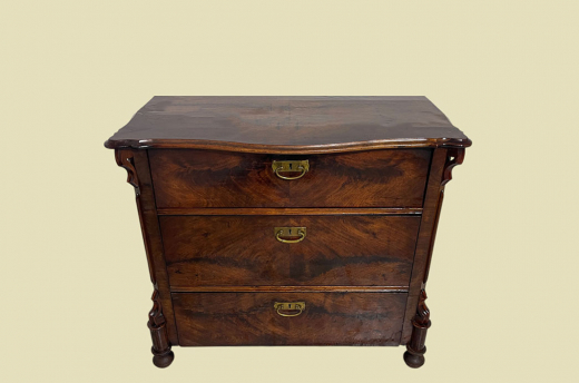 Kommode ANTIK Louis Philippe Mahagoni Schrank Sideboard von 1840