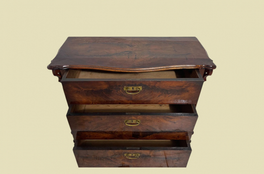 Kommode ANTIK Louis Philippe Mahagoni Schrank Sideboard von 1840