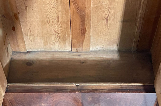 1880er Kleiderschrank ANTIK Gründerzeit Nußbaum Schrank von 1880