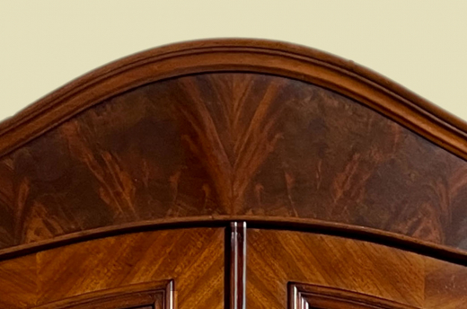 1840er ANTIK Schrank Louis Philippe Mahagoni Wäsche Kleiderschrank von 1840