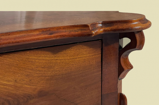 1840er Kommode ANTIK Louis Philippe Mahagoni Schrank Sideboard von 1840