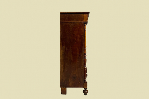 1920er Vertiko ANTIK Jugendstil Nußbaum Lebensbaum Kommode Schrank von 1920