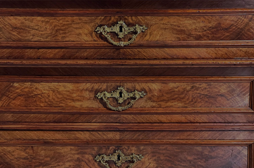 1880er Kommode ANTIK Gründerzeit Nußbaum Sideboard Schrank von 1880