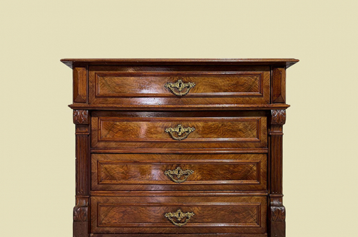 1880er Kommode ANTIK Gründerzeit Nußbaum Sideboard Schrank von 1880