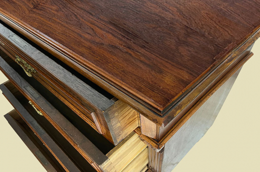 1880er Kommode ANTIK Gründerzeit Nußbaum Sideboard Schrank von 1880