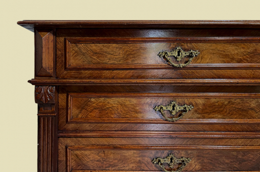 1880er Kommode ANTIK Gründerzeit Nußbaum Sideboard Schrank von 1880