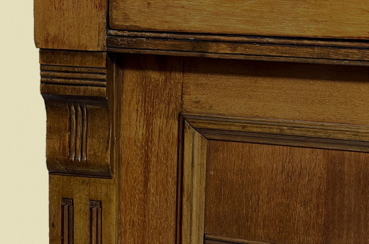 1920er Vertiko ANTIK Jugendstil Nußbaum Kommode Schrank von 1920