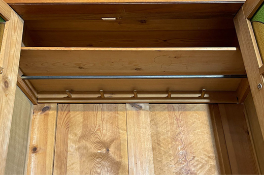 -RESERVIERT- 1920er Kleiderschrank ANTIK Jugendstil Nußbaum Schrank von 1920