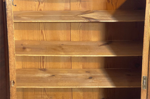 1840er Vertiko ANTIK Louis Philippe Mahagoni Schrank Kommode von 1840