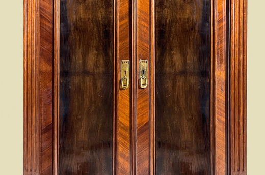 1880er Vertiko ANTIK Gründerzeit VINTAGE Kommode Schrank mit Aufsatz