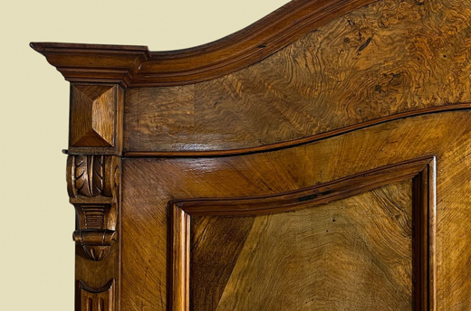 1840er ANTIK Schrank Louis Philippe VINTAGE Wäsche Kleiderschrank von 1840