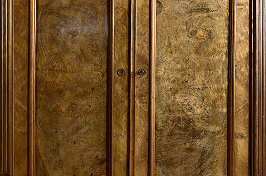 1840er ANTIK Schrank Louis Philippe VINTAGE Wäsche Kleiderschrank von 1840