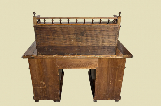 1880er Schreibtisch ANTIK Gründerzeit VINTAGE Sekretär Tisch von 1880