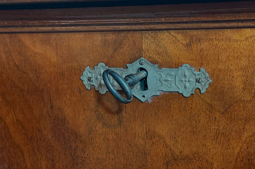 Kommode ANTIK Louis Philippe VINTAGE Schrank Sideboard von 1840