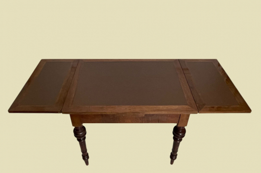 1880er Esstisch ANTIK Gründerzeit VINTAGE Schreib Tisch von 1880 -ausziehbar-