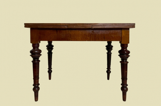 1880er Esstisch ANTIK Gründerzeit VINTAGE Schreib Tisch von 1880 -ausziehbar-