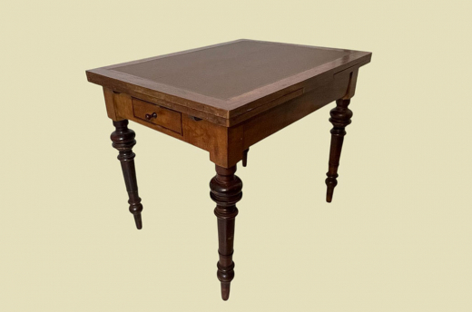 1880er Esstisch ANTIK Gründerzeit VINTAGE Schreib Tisch von 1880 -ausziehbar-