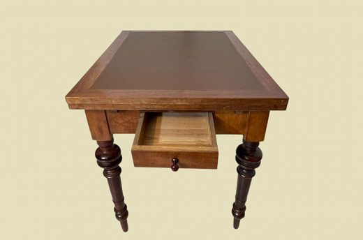 1880er Esstisch ANTIK Gründerzeit VINTAGE Schreib Tisch von 1880 -ausziehbar-