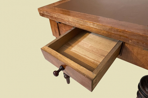 1880er Esstisch ANTIK Gründerzeit VINTAGE Schreib Tisch von 1880 -ausziehbar-