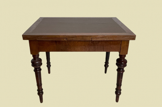 1880er Esstisch ANTIK Gründerzeit VINTAGE Schreib Tisch von 1880 -ausziehbar-