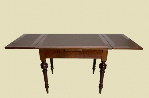 1880er Esstisch ANTIK Gründerzeit VINTAGE Schreib Tisch von 1880 -ausziehbar-