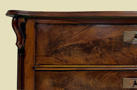 Kommode ANTIK Louis Philippe VINTAGE Mahagoni Schrank Sideboard von 1840