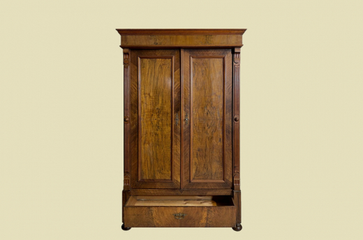 1880er Kleiderschrank ANTIK Gründerzeit VINTAGE Schrank Schublade von 1880