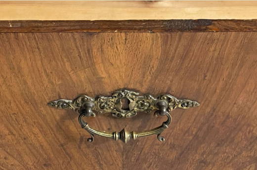 1880er Kleiderschrank ANTIK Gründerzeit VINTAGE Schrank Schublade von 1880