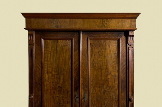 1880er Kleiderschrank ANTIK Gründerzeit VINTAGE Schrank Schublade von 1880