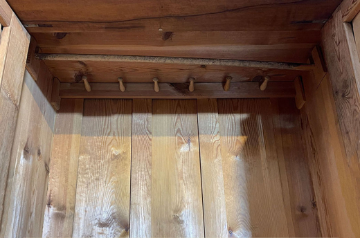 1880er Kleiderschrank ANTIK Gründerzeit VINTAGE Schrank Schublade von 1880