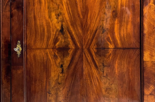 1840er Vertiko ANTIK Louis Philippe Mahagoni VINTAGE Schrank Kommode von 1840