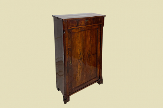 1840er Vertiko ANTIK Louis Philippe Mahagoni VINTAGE Schrank Kommode von 1840