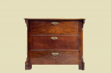 1840er Kommode ANTIK Louis Philippe Mahagoni Schrank Sideboard von 1840
