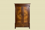 1880er Kleiderschrank ANTIK Gründerzeit Nußbaum Schrank von 1880
