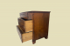HANDPOLIERTE Kommode ANTIK Louis Philippe Mahagoni Schrank Sideboard von 1840