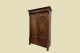 1880er Kleiderschrank ANTIK Gründerzeit Nußbaum Schrank von 1880