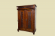 1880er Vertiko ANTIK Gründerzeit Nußbaum Säulen Kommode Schrank von 1880