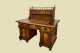 1880er Schreibtisch ANTIK Gründerzeit VINTAGE Sekretär Tisch von 1880