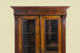 1880er Vitrine ANTIK Gründerzeit VINTAGE Nußbaum Bücherschrank Schrank von 1880