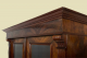 1880er Vitrine ANTIK Gründerzeit VINTAGE Nußbaum Bücherschrank Schrank von 1880