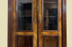 1880er Vitrine ANTIK Gründerzeit VINTAGE Nußbaum Bücherschrank Schrank von 1880